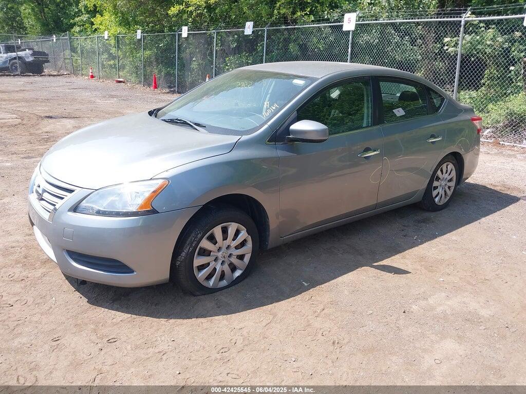 3N1AB7AP8DL672239 2013 NISSAN SENTRA photo no. 2