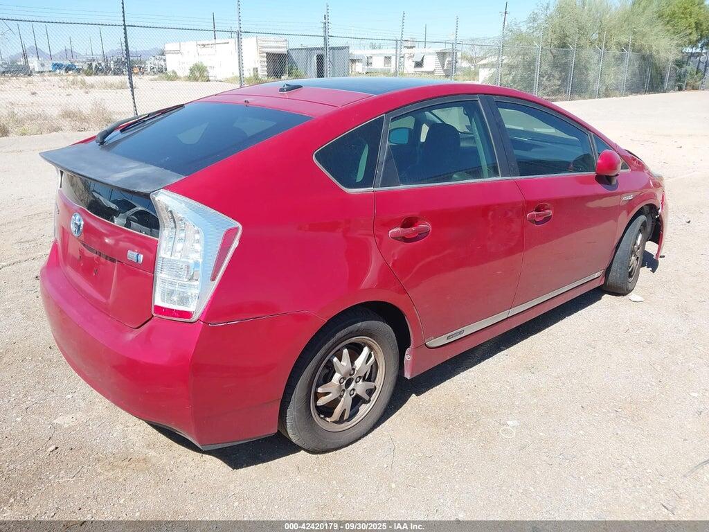 JTDKN3DU5B0316859 2011 TOYOTA PRIUS photo no. 4