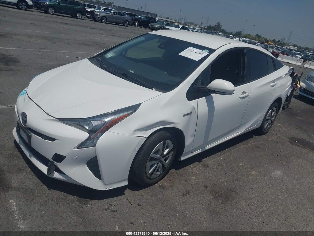 JTDKBRFU3J3080105 2018 TOYOTA PRIUS photo no. 2