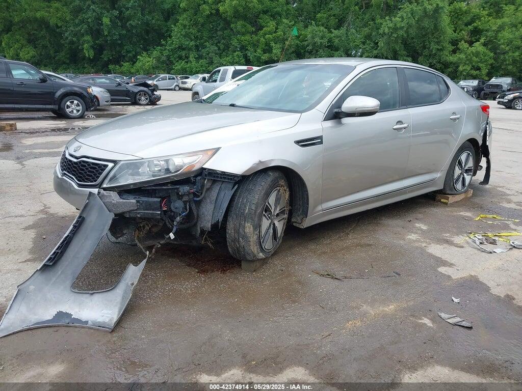 KNAGM4AD6C5019653 2012 KIA OPTIMA HYBRID photo no. 2