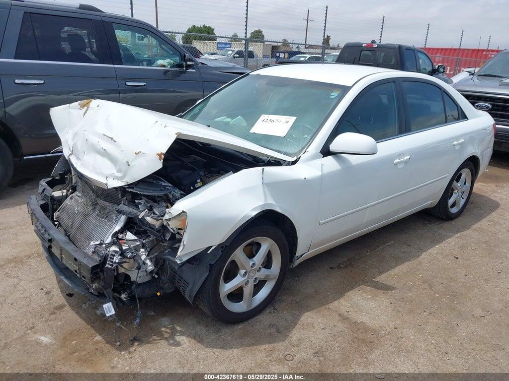 5NPEU46F27H183623 2007 HYUNDAI SONATA photo no. 2