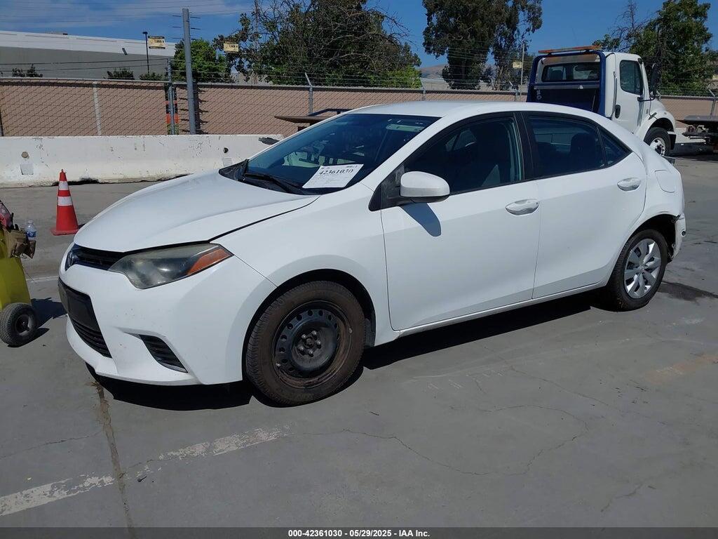 5YFBURHE3GP460321 2016 TOYOTA COROLLA photo no. 2