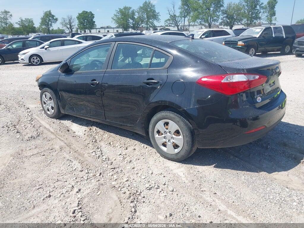 KNAFK4A61G5560702 2016 KIA FORTE photo no. 3