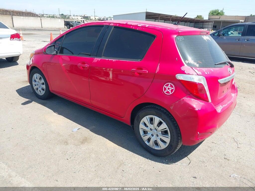 JTDKTUD3XDD557072 2013 TOYOTA YARIS photo no. 3