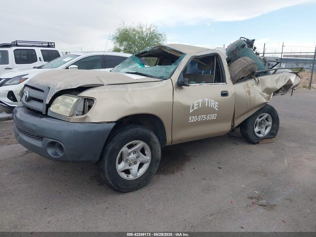 5TBJU32165S446232 2005 TOYOTA TUNDRA photo no. 2