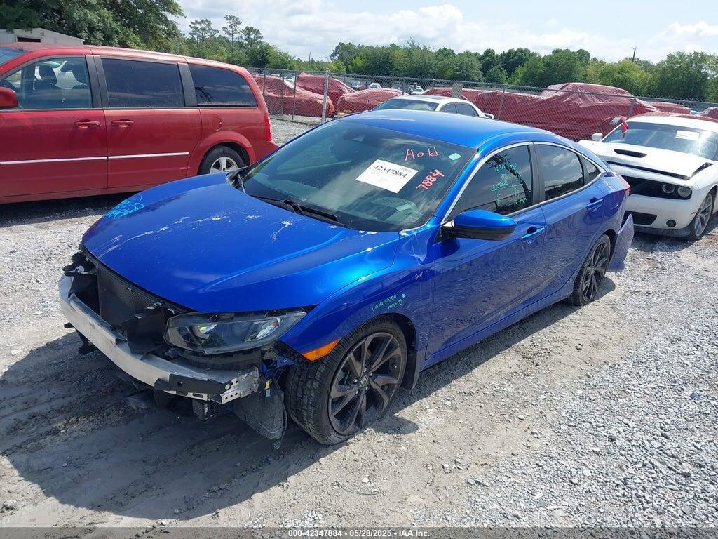 2HGFC2F81LH571752 2020 HONDA CIVIC photo no. 2