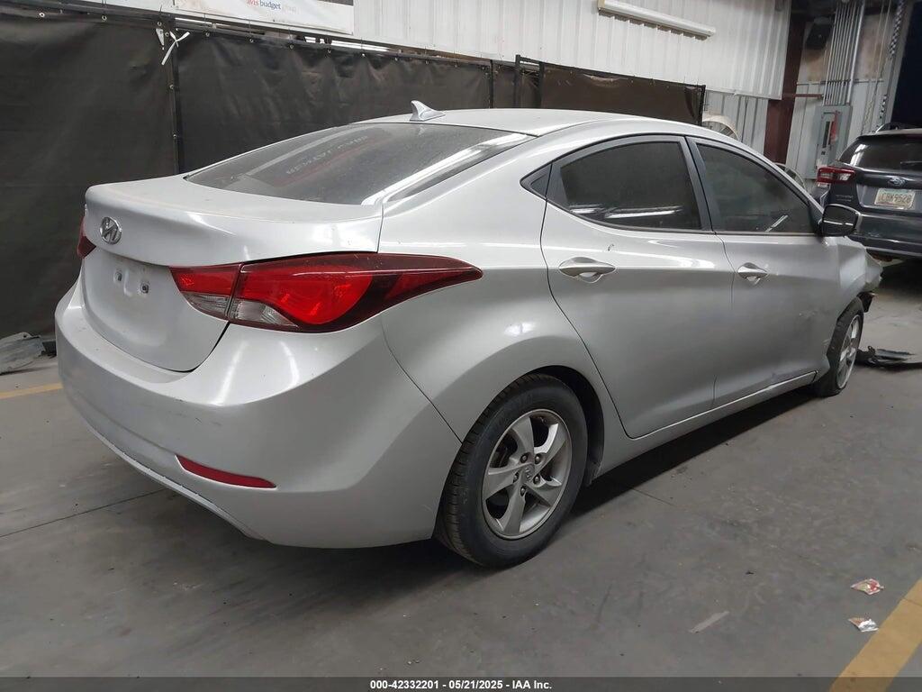 KMHDH4AE7FU227971 2015 HYUNDAI ELANTRA photo no. 4