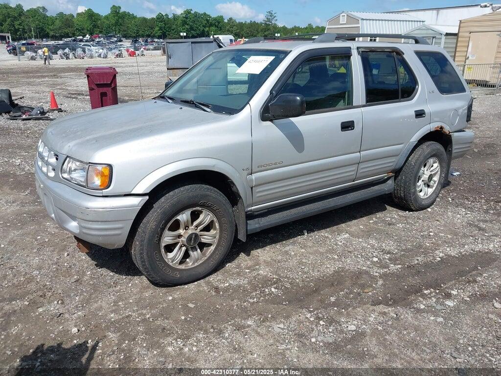 4S2DM58W214332354 2001 ISUZU RODEO photo no. 2