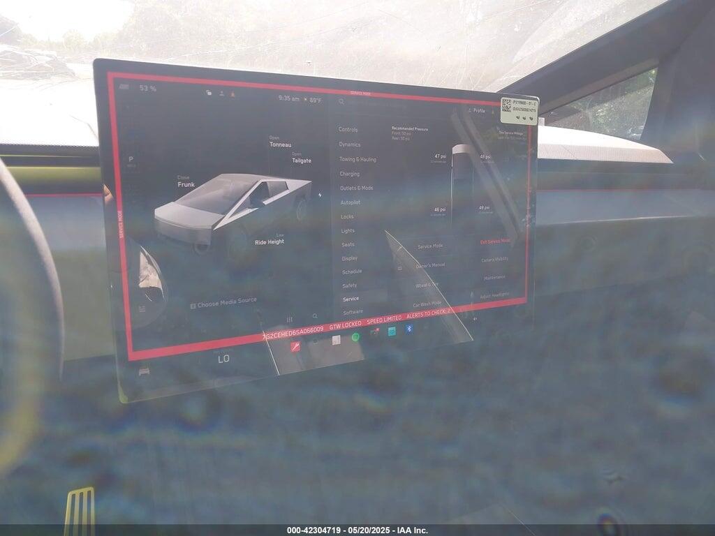 7G2CEHED6SA066009 2025 TESLA CYBERTRUCK photo no. 7