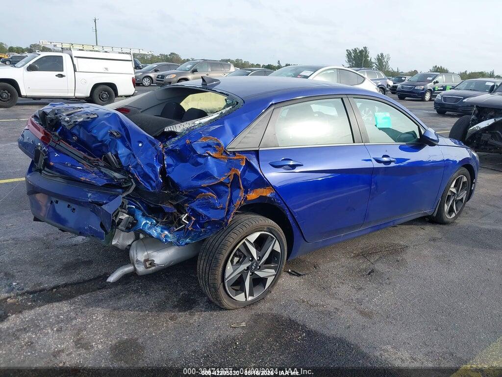 KMHLS4AG2PU487341 2023 HYUNDAI ELANTRA photo no. 4