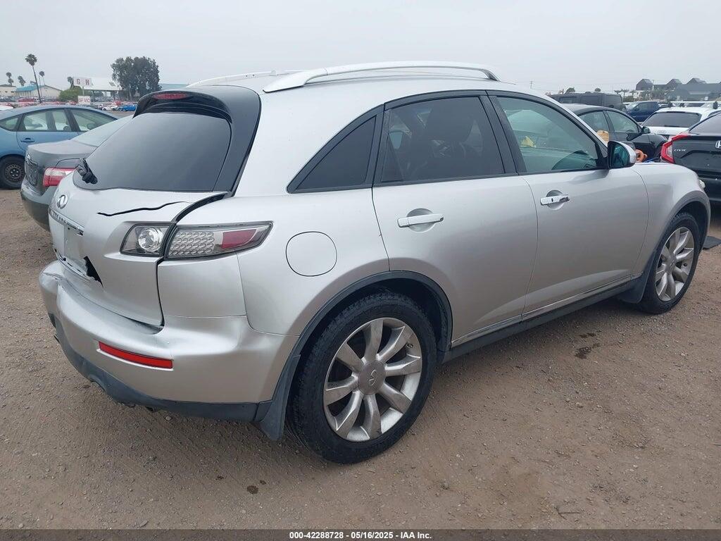 JNRAS08W78X201436 2008 INFINITI FX35 photo no. 4