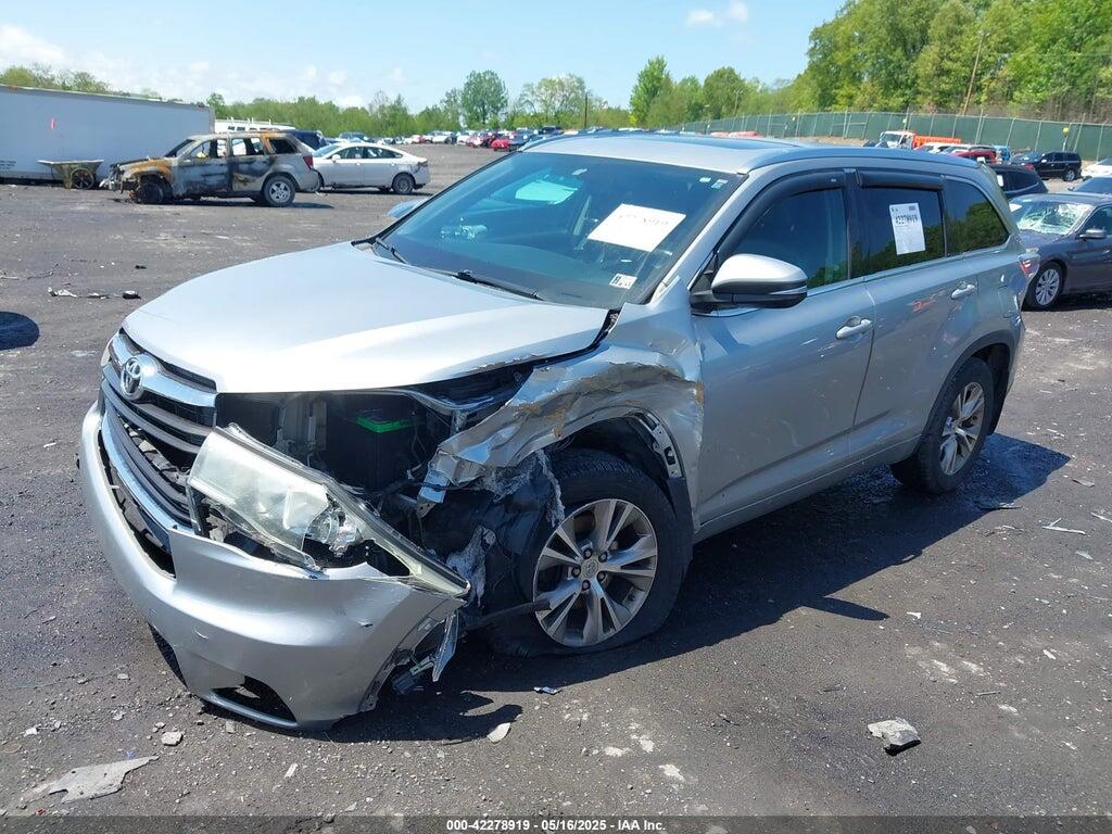 5TDJKRFH1FS217045 2015 TOYOTA HIGHLANDER photo no. 2