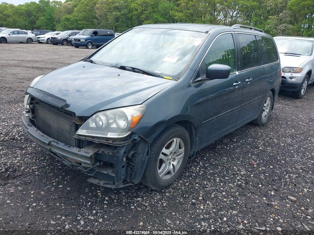 5FNRL38605B421380 2005 HONDA ODYSSEY photo no. 2