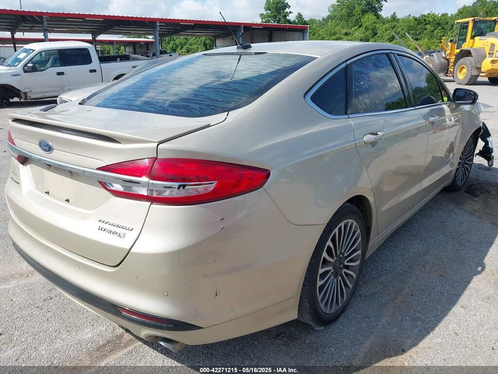 3FA6P0RU7JR248068 2018 FORD FUSION HYBRID photo no. 4
