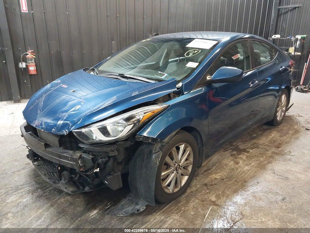 KMHDH4AE8GU544773 2016 HYUNDAI ELANTRA photo no. 2