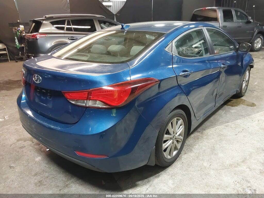 KMHDH4AE8GU544773 2016 HYUNDAI ELANTRA photo no. 4