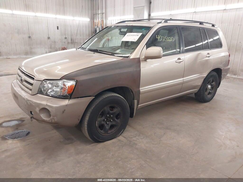 JTEDD21A840096308 2004 TOYOTA HIGHLANDER photo no. 2