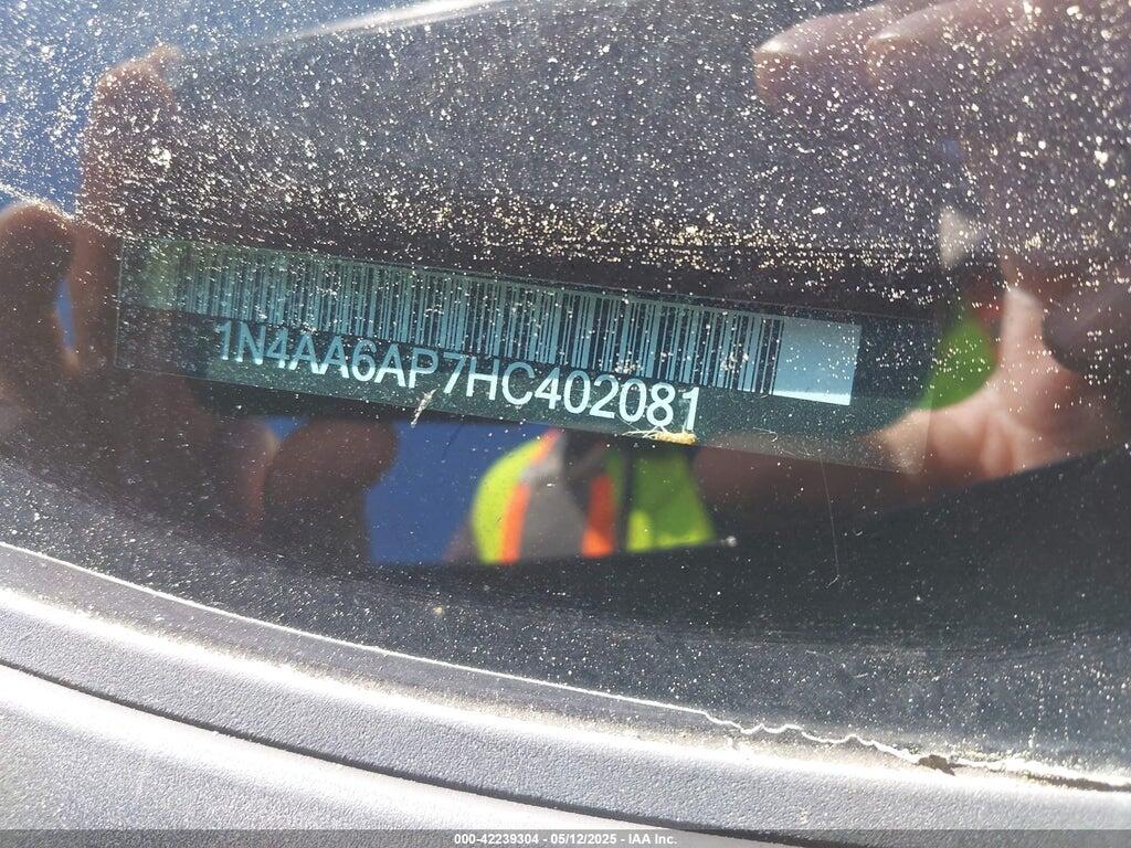 1N4AA6AP7HC402081 2017 NISSAN MAXIMA photo no. 9
