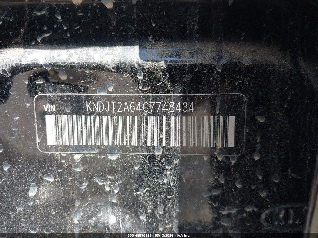 KNDJT2A64C7748434 2012 KIA SOUL photo no. 9