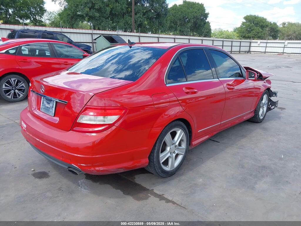 WDDGF5EB1AF431858 2010 MERCEDES-BENZ C 300 photo no. 4
