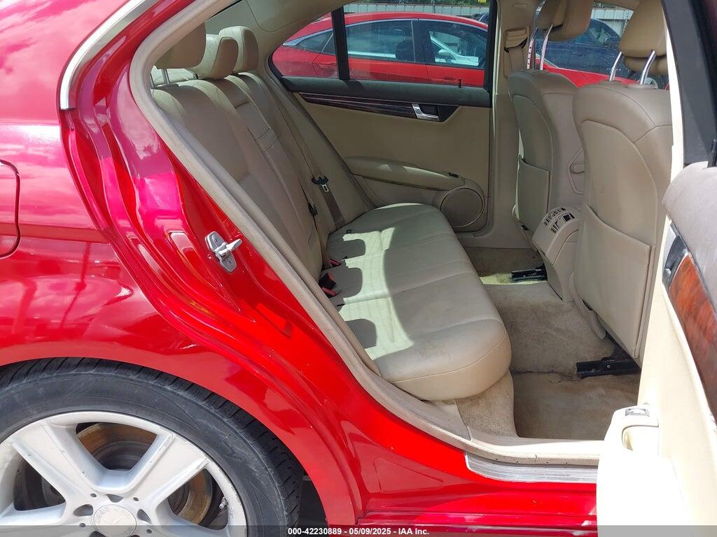 WDDGF5EB1AF431858 2010 MERCEDES-BENZ C 300 photo no. 8