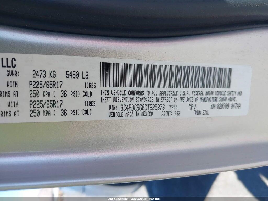 3C4PDCBG0DT625876 2013 DODGE JOURNEY photo no. 9