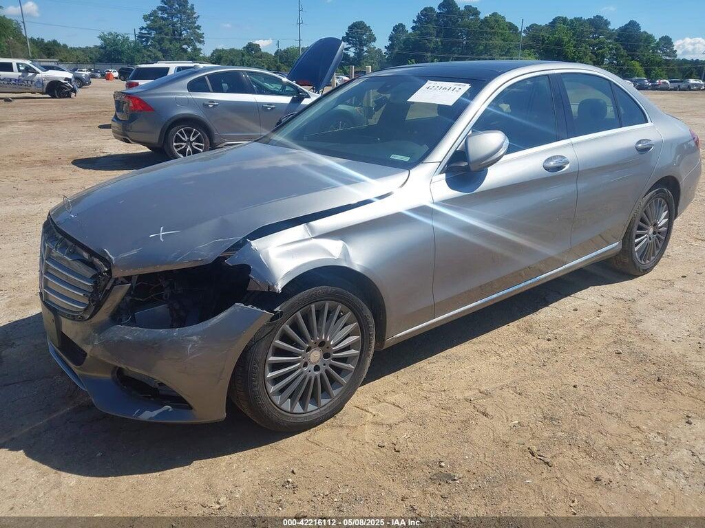 55SWF4JB1FU046073 2015 MERCEDES-BENZ C 300 photo no. 2