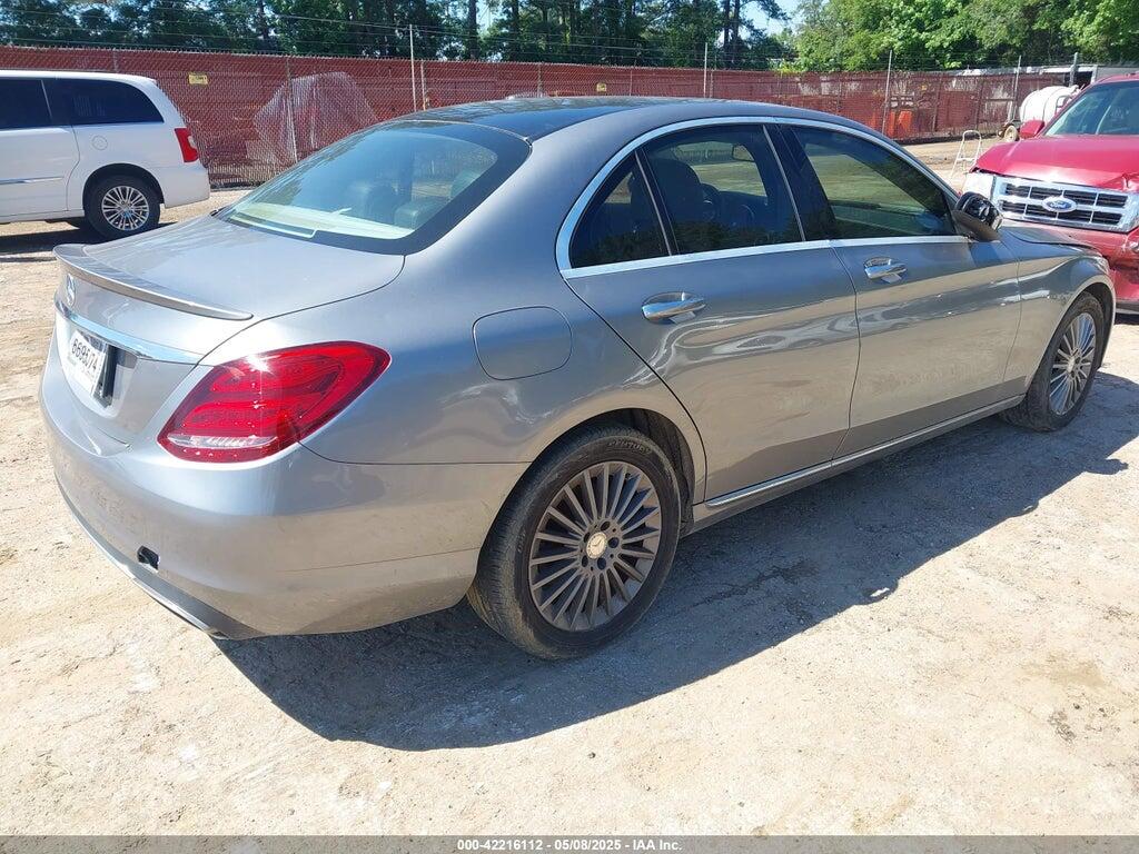 55SWF4JB1FU046073 2015 MERCEDES-BENZ C 300 photo no. 4