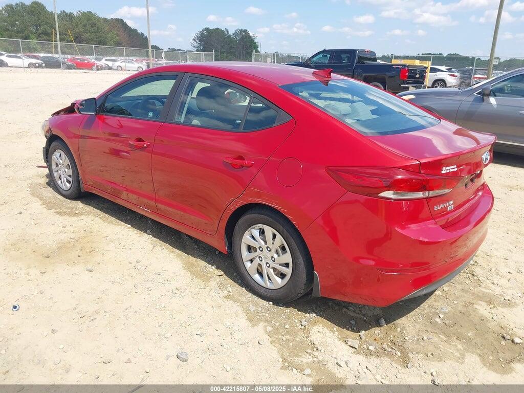 KMHD74LF2HU166184 2017 HYUNDAI ELANTRA photo no. 3