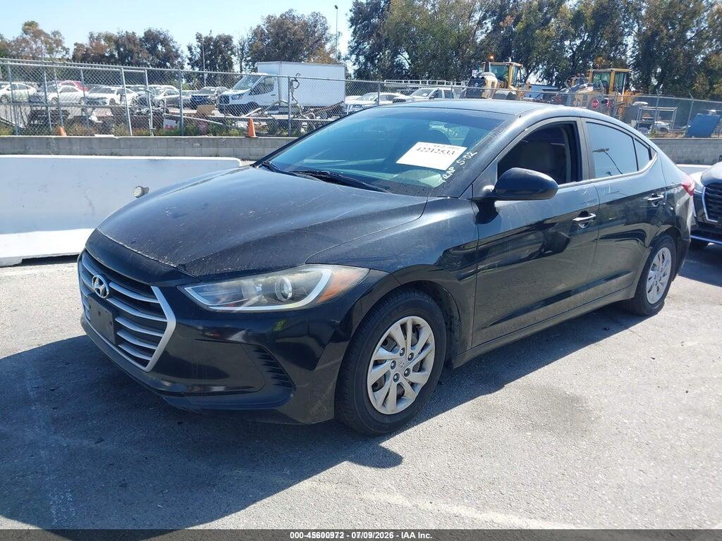KMHD74LF0HU307379 2017 HYUNDAI ELANTRA photo no. 2