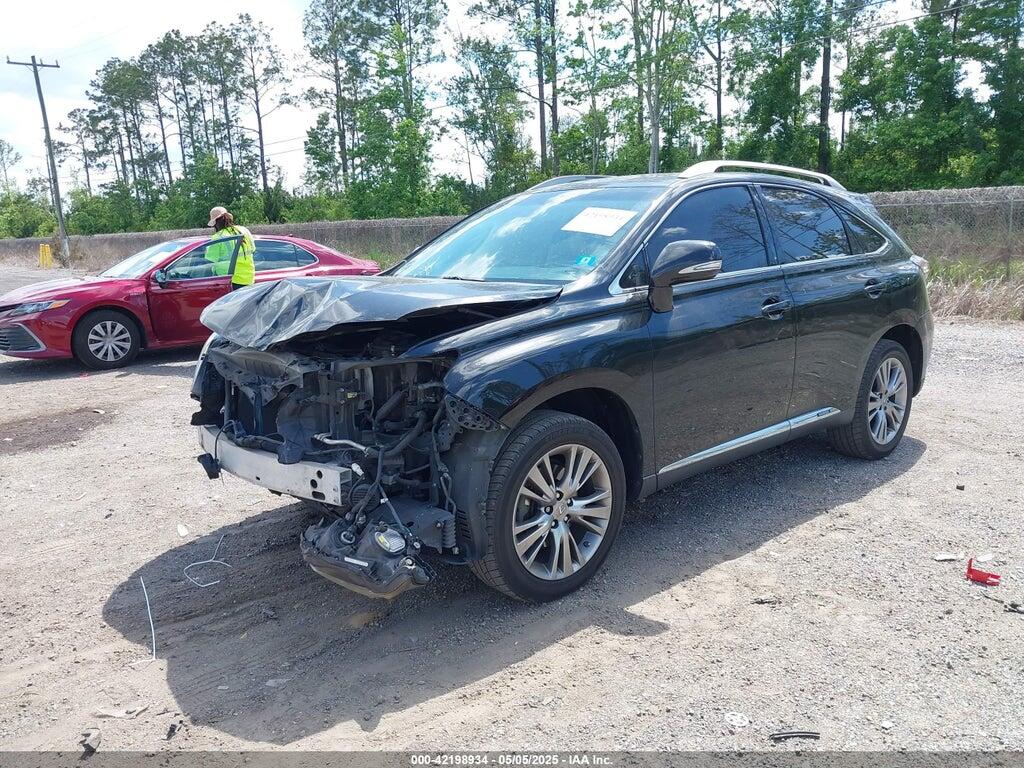 JTJBC1BAXD2449947 2013 LEXUS RX 450H photo no. 2
