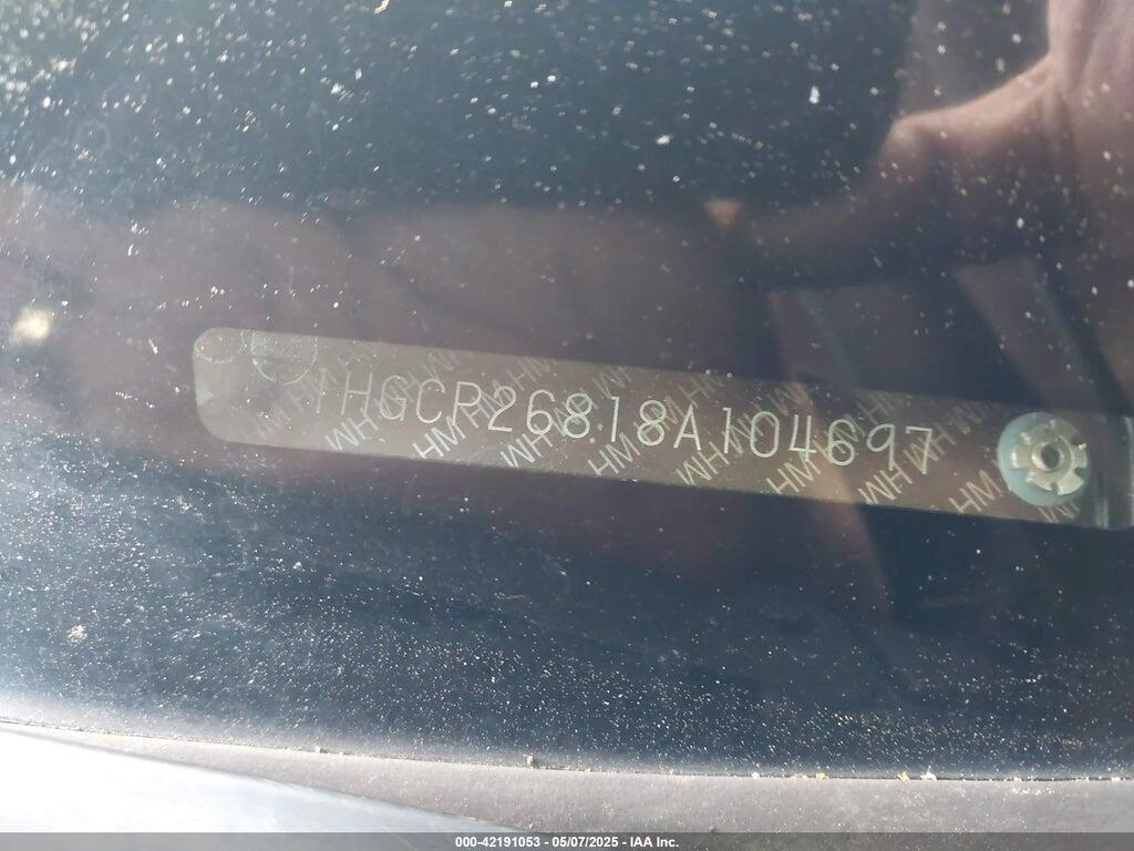 1HGCP26818A104697 2008 HONDA ACCORD photo no. 12