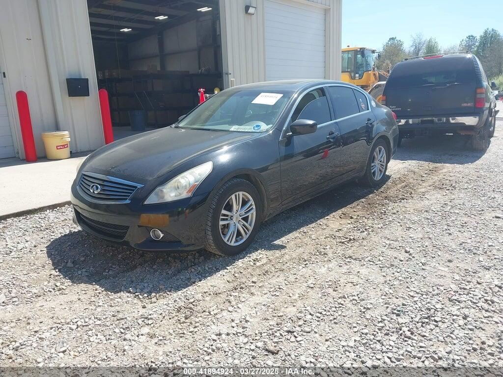 JN1DV6AP3BM600978 2011 INFINITI G25 photo no. 2