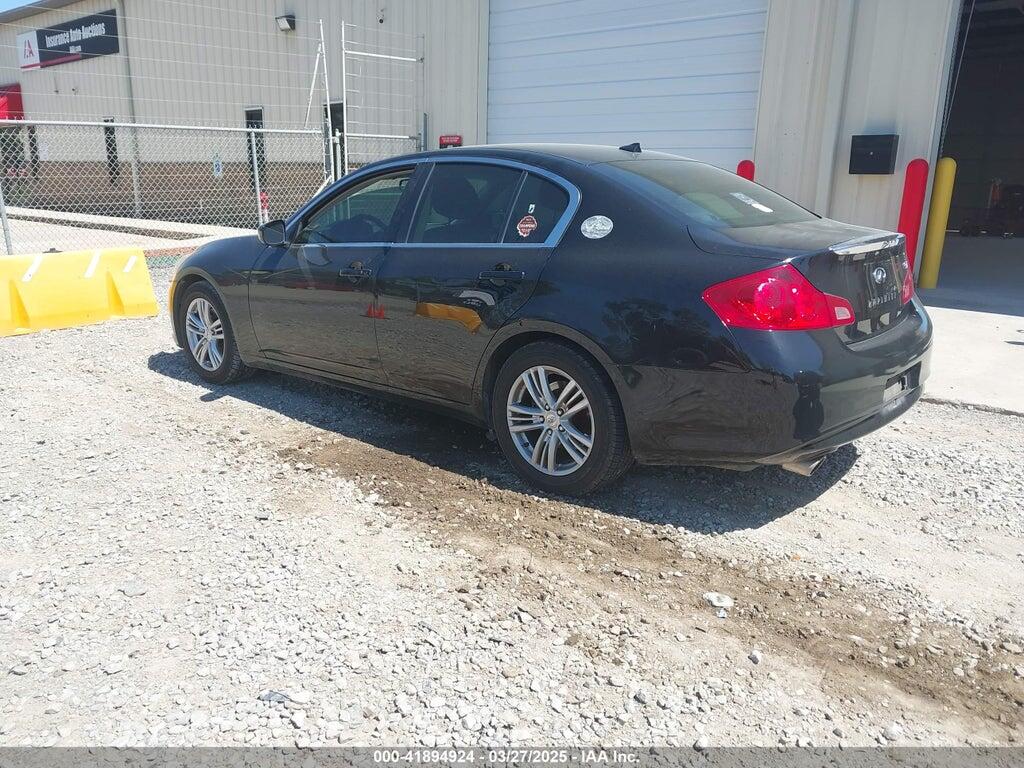 JN1DV6AP3BM600978 2011 INFINITI G25 photo no. 3