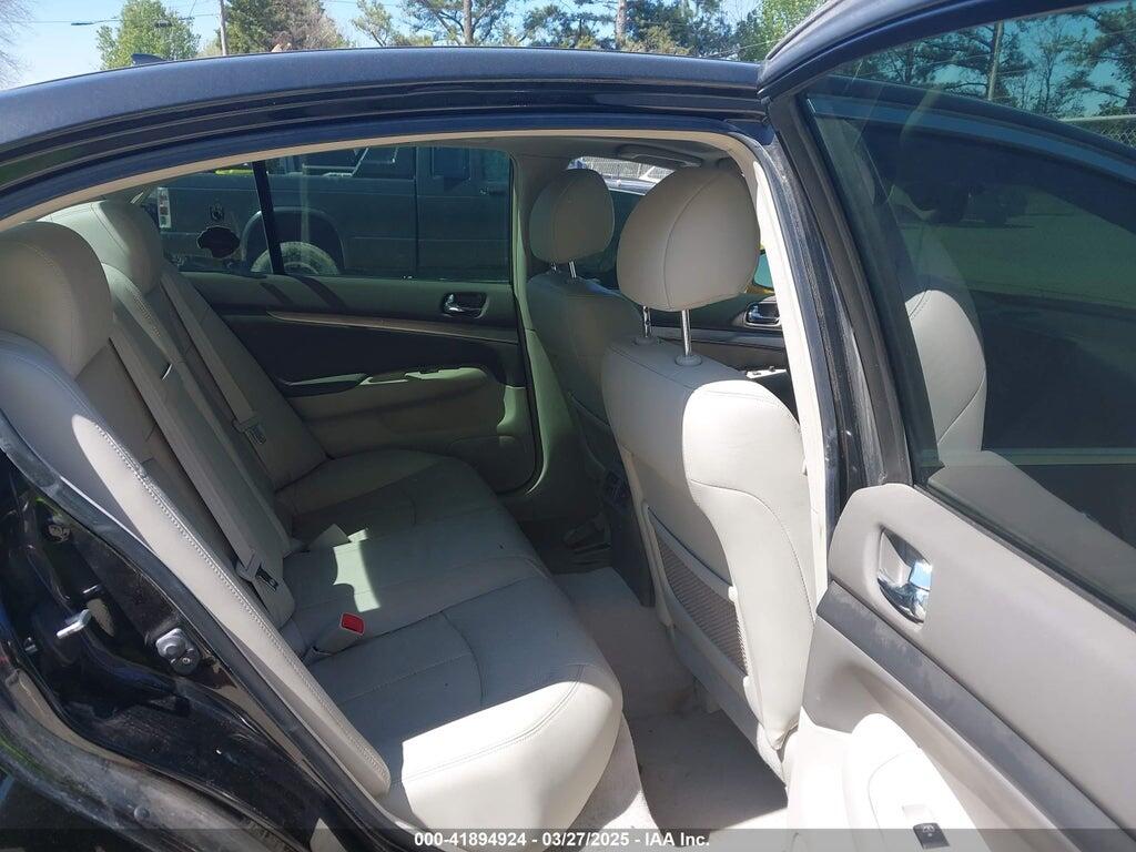JN1DV6AP3BM600978 2011 INFINITI G25 photo no. 8
