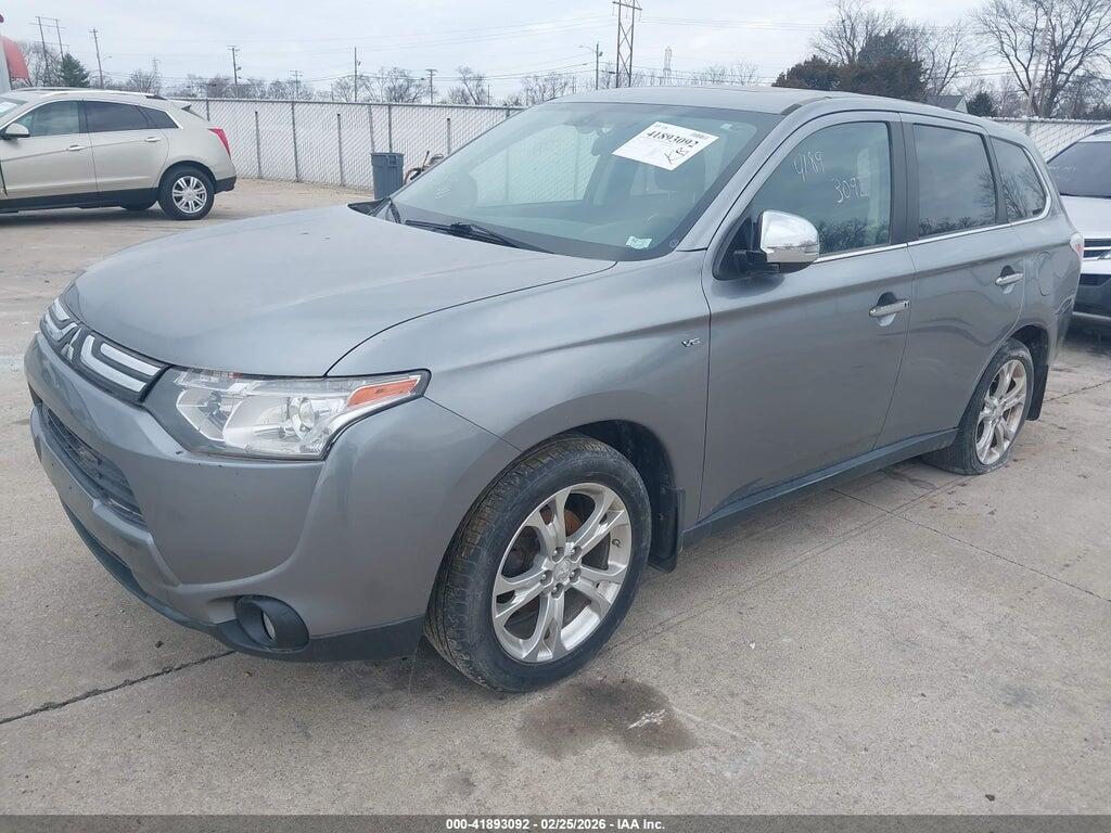 JA4JZ4AX2EZ003217 2014 MITSUBISHI OUTLANDER photo no. 2