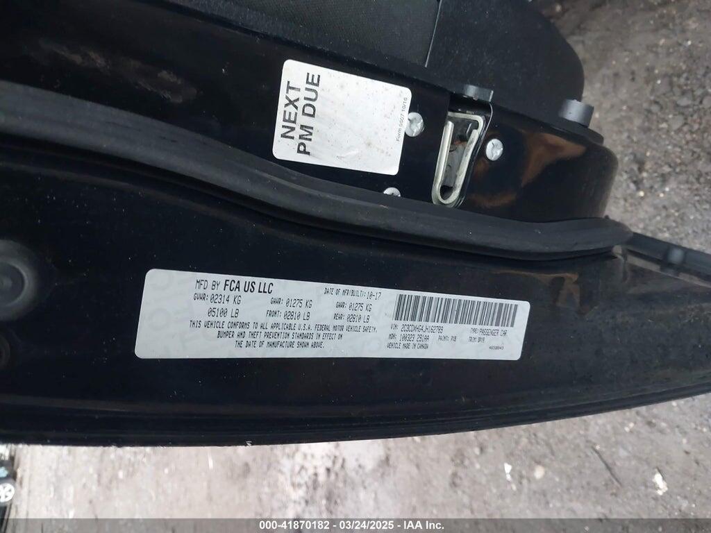 2C3CDXHG4JH162789 2018 DODGE CHARGER photo no. 9