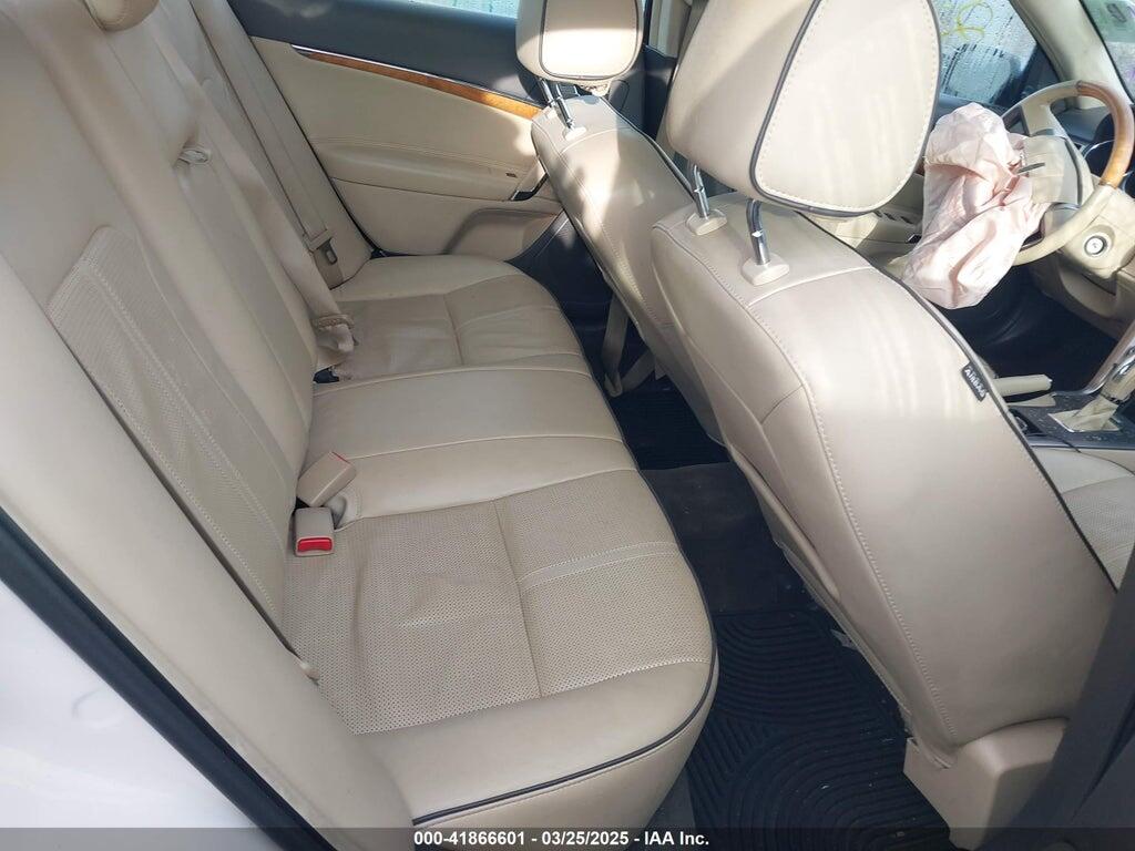 3LNHL2JC2CR800281 2012 LINCOLN MKZ photo no. 8