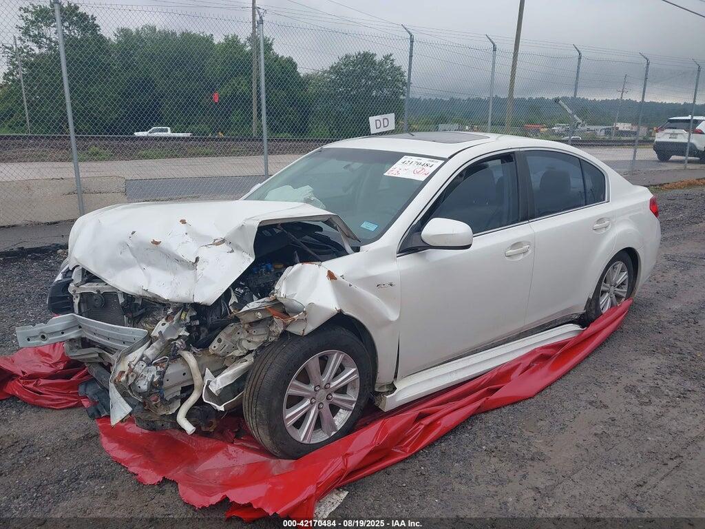 4S3BMCG63A3222069 2010 SUBARU LEGACY photo no. 2