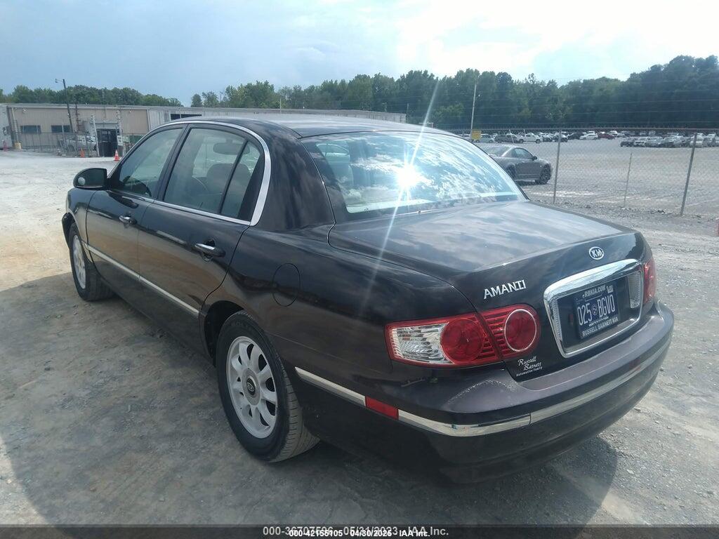 KNALD124565085420 2006 KIA AMANTI photo no. 3