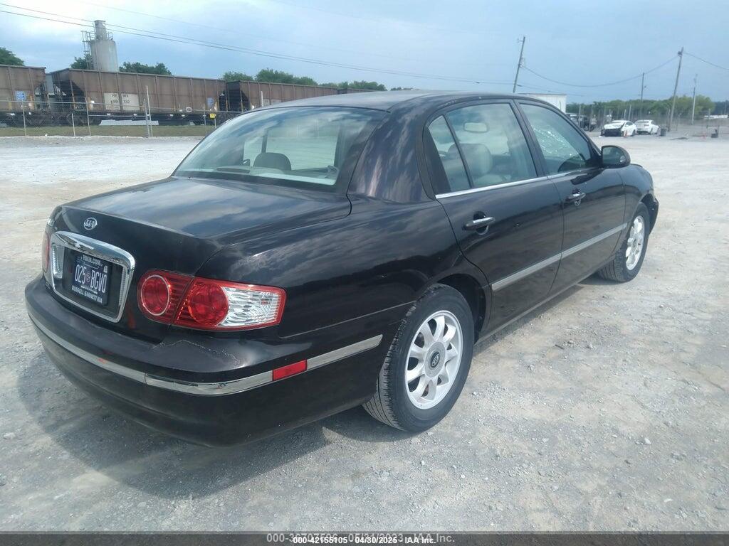 KNALD124565085420 2006 KIA AMANTI photo no. 4