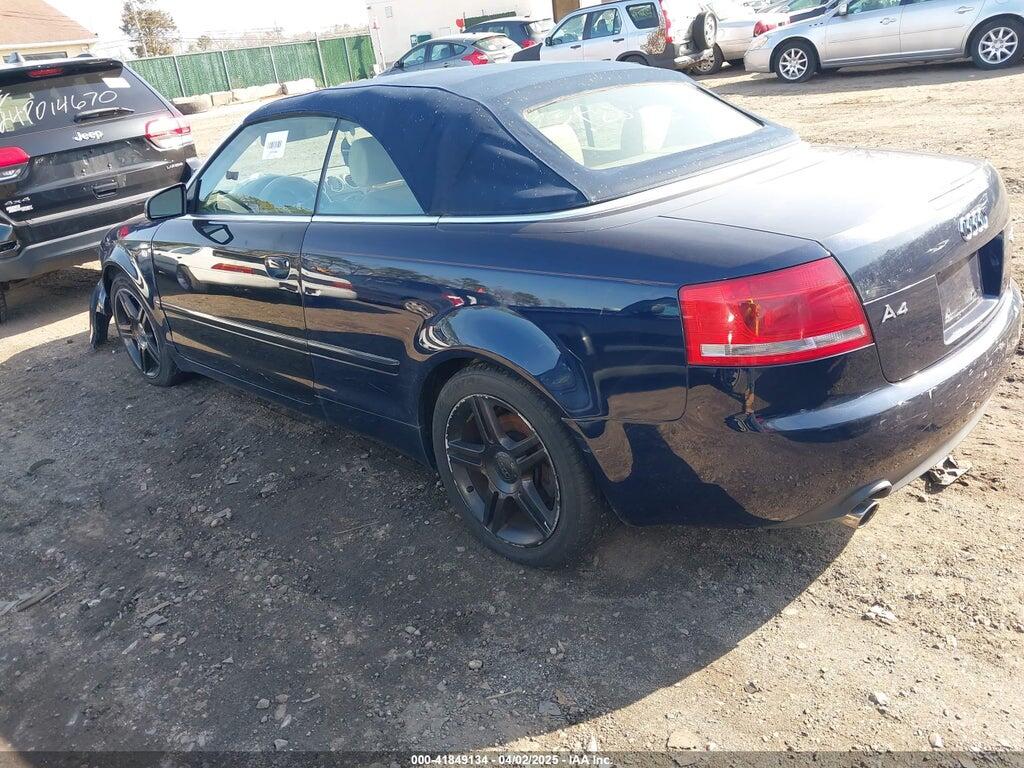 WAUDF48H47K031653 2007 AUDI A4 photo no. 3