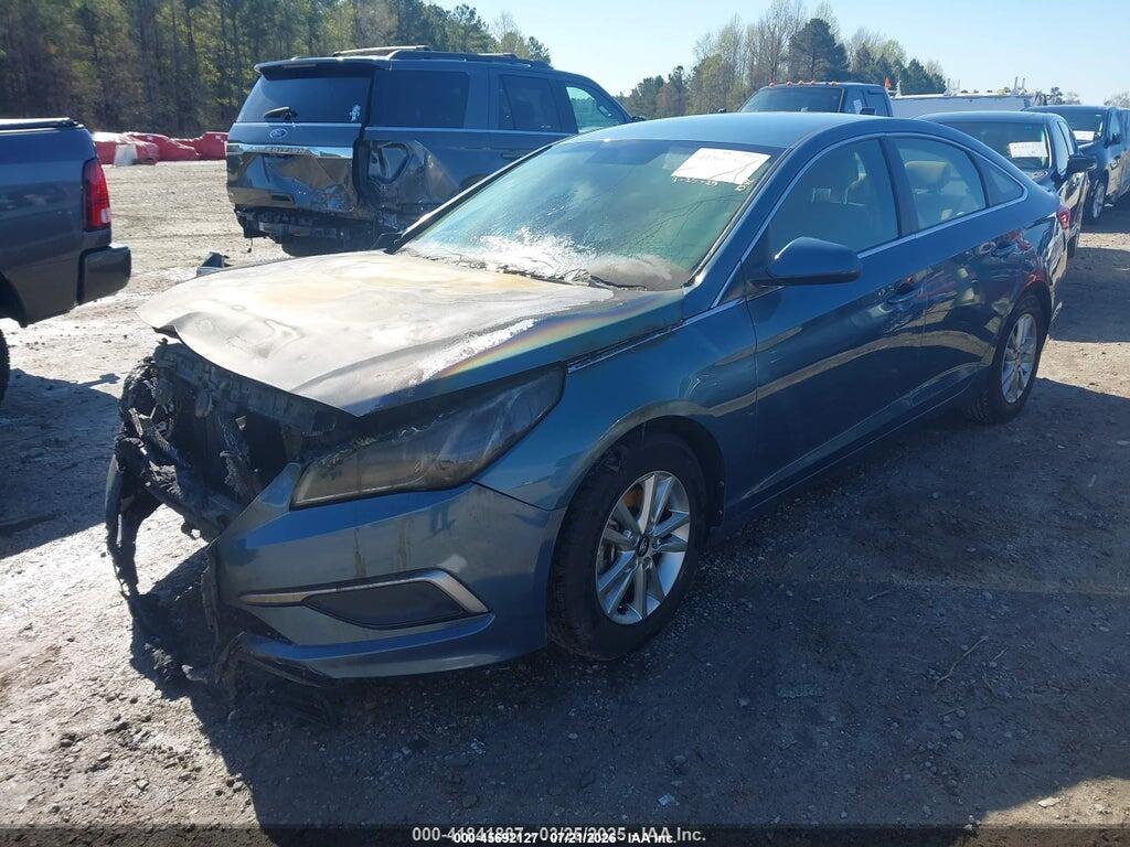 5NPE24AF1HH473477 2017 HYUNDAI SONATA photo no. 2