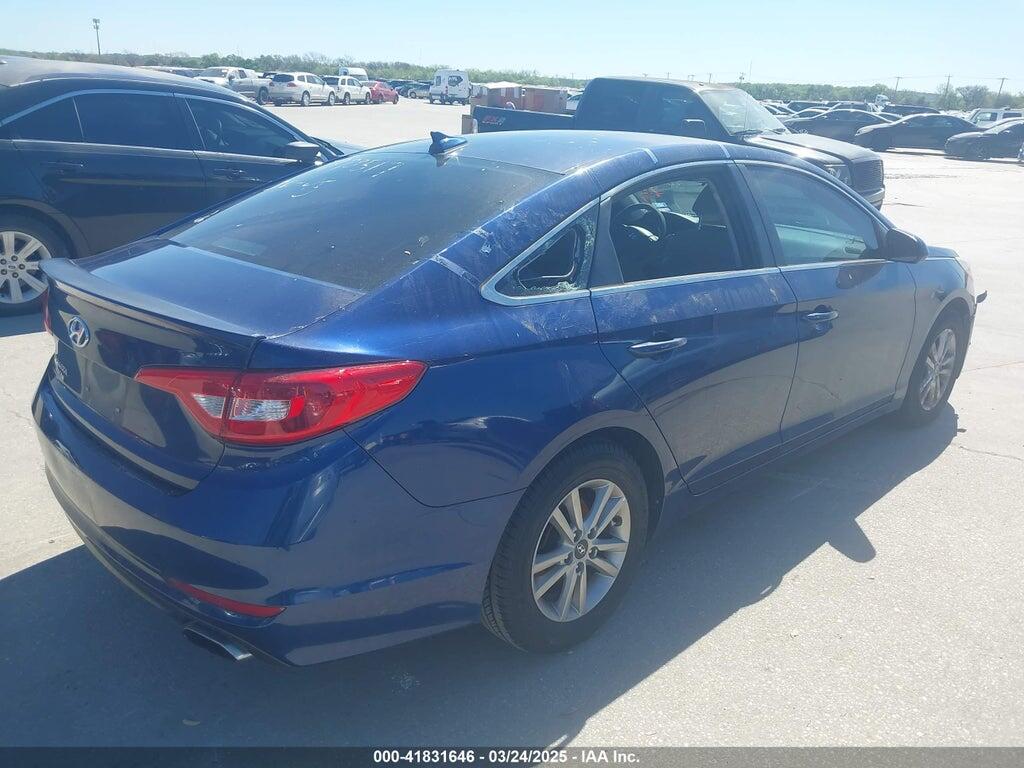 5NPE24AF7HH493040 2017 HYUNDAI SONATA photo no. 4