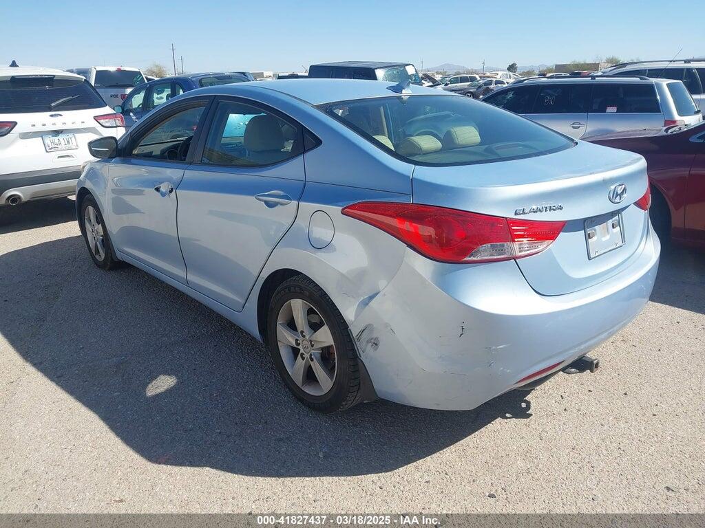 KMHDH4AE6CU413609 2012 HYUNDAI ELANTRA photo no. 3