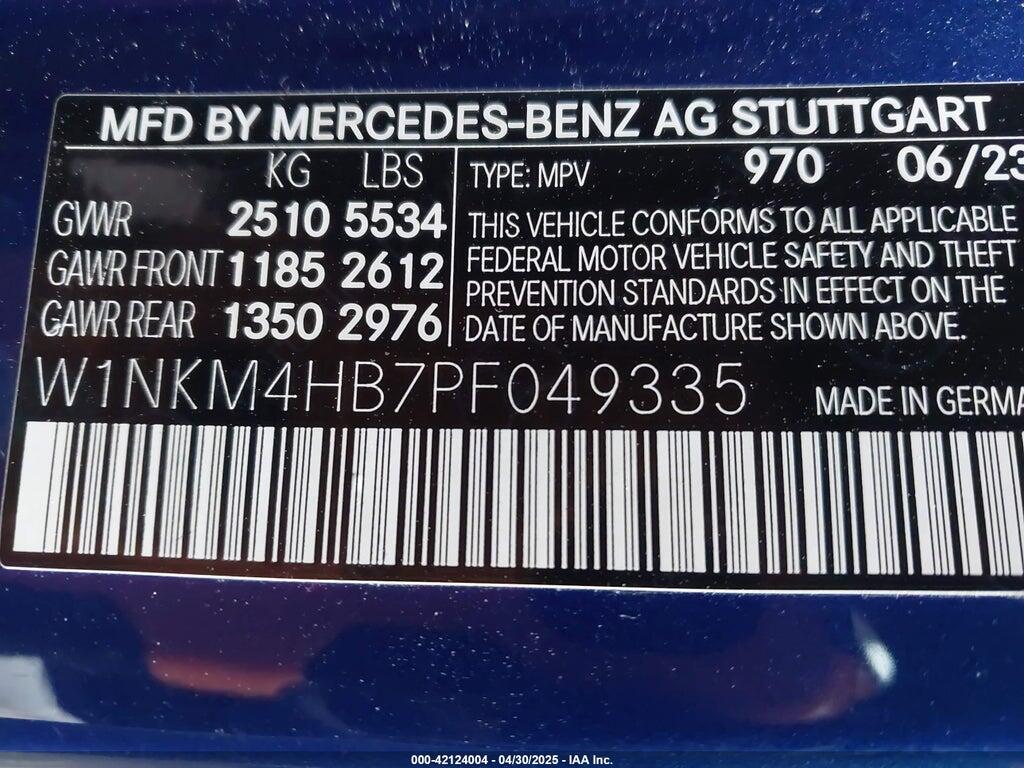 W1NKM4HB7PF049335 2023 MERCEDES-BENZ GLC 300 photo no. 9
