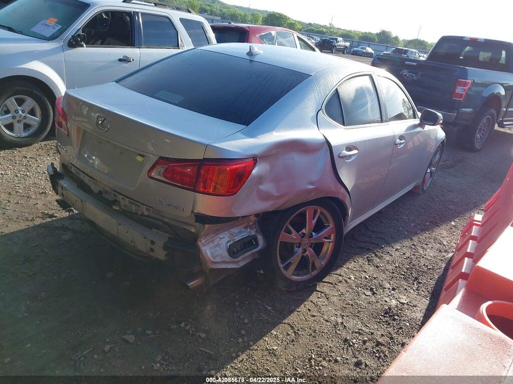 JTHBK262X95095415 2009 LEXUS IS 250 photo no. 4