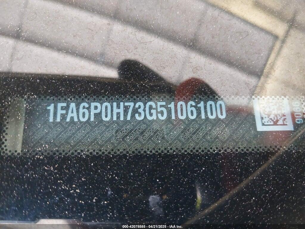 1FA6P0H73G5106100 2016 FORD FUSION photo no. 9