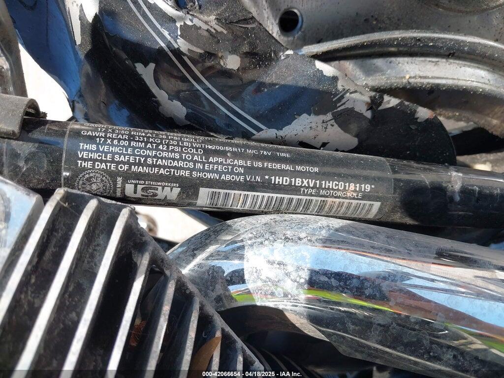 1HD1BXV11HC018119 2017 HARLEY-DAVIDSON FLSTF photo no. 10