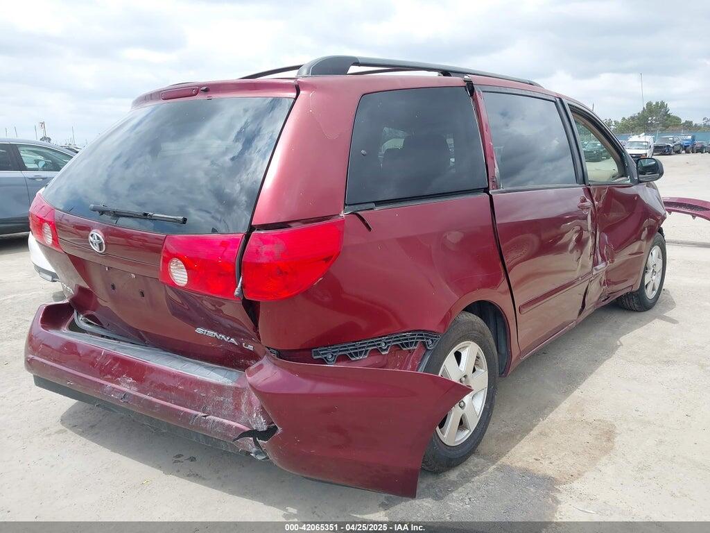 5TDZK23C78S109986 2008 TOYOTA SIENNA photo no. 4